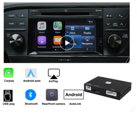 Decoder carplay Toyota Ch-r_2015-19